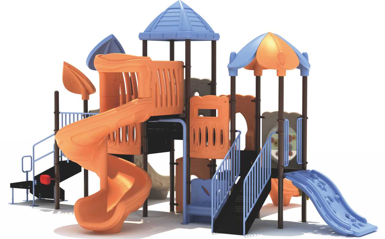出售户外儿童使用的防静电安全儿童螺旋楼梯滑梯