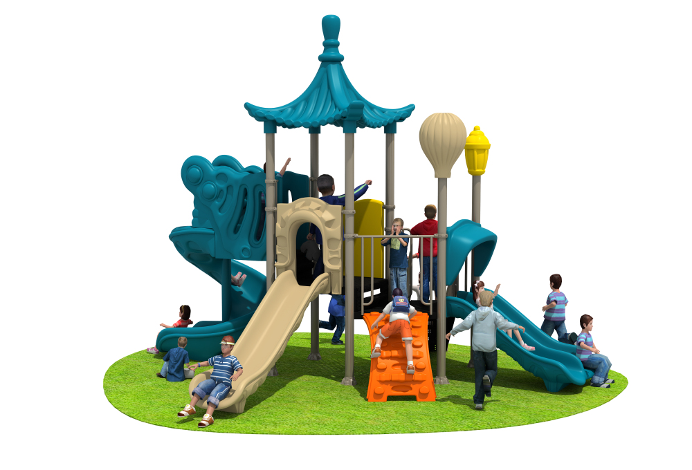 最受欢迎风格的新幼儿园儿童户外游乐场儿童滑梯出售